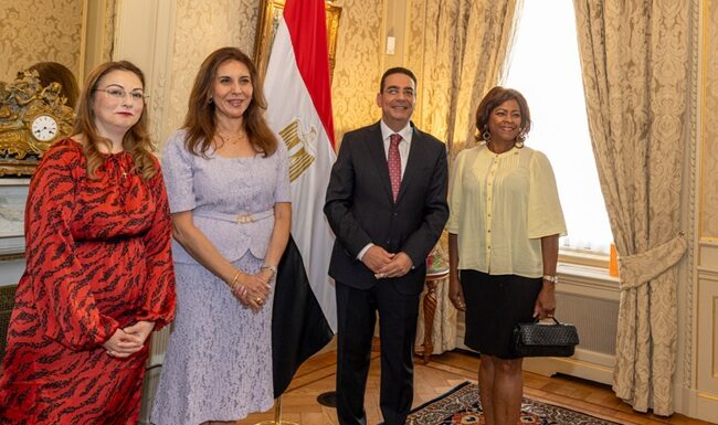 Minister Plenipotentiary Arrindell attends Diplomatic Reception Hosted by the Arab Republic of Egypt