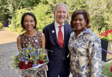 Minister Plenipotentiary Arrindell attends Bastille Day Festivities in The Hague