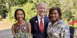 Minister Plenipotentiary Arrindell attends Bastille Day Festivities in The Hague
