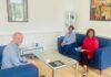 Minister Arrindell Receives Overview from JOGG about Opportunities for Healthier Lifestyles and Positive Child Development