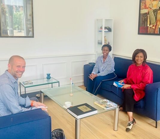 Minister Arrindell Receives Overview from JOGG about Opportunities for Healthier Lifestyles and Positive Child Development