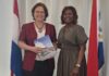 Minister Plenipotentiary Arrindell welcomes MEP Marit Maij and Discuss Relationship between EU and OCTs