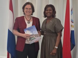 Minister Plenipotentiary Arrindell welcomes MEP Marit Maij and Discuss Relationship between EU and OCTs