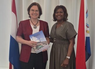 Minister Plenipotentiary Arrindell welcomes MEP Marit Maij and Discuss Relationship between EU and OCTs