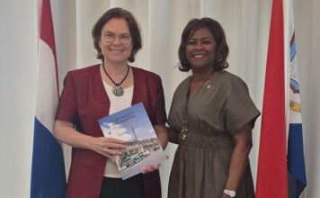 Minister Plenipotentiary Arrindell welcomes MEP Marit Maij and Discuss Relationship between EU and OCTs
