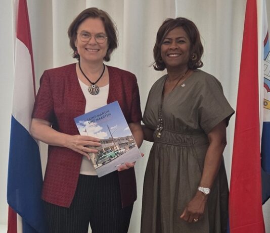 Minister Plenipotentiary Arrindell welcomes MEP Marit Maij and Discuss Relationship between EU and OCTs