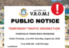 VROMI TO BEGIN PAINTING PEDESTRIAN CROSSINGS
