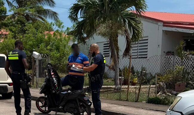 Several fines issued during traffic checks on Sint Eustatius
