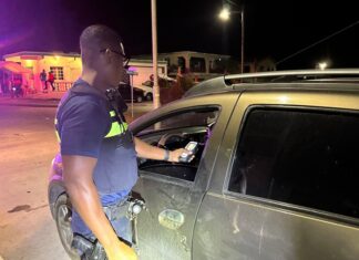 Planned alcohol check on St. Eustatius