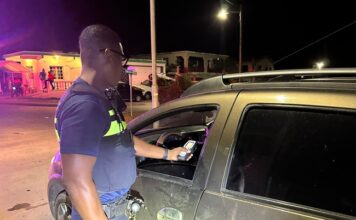 Planned alcohol check on St. Eustatius