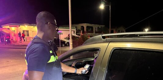 Planned alcohol check on St. Eustatius