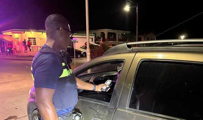 Planned alcohol check on St. Eustatius