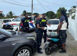 Traffic checks on Sint Eustatius to continue