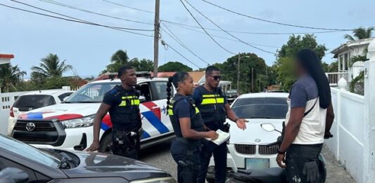 Traffic checks on Sint Eustatius to continue