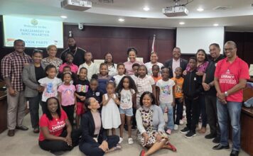 Parliament of Sint Maarten Hosts Book Party in Support of CLIMB Foundation’s “Drop Everything and Read St. Maarten” (DEAR SXM) Initiative
