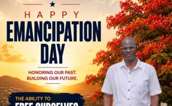 EMANCIPATION DAY MESSAGE: Former Minister Richinel S.J. Brug