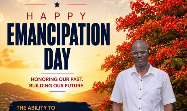 EMANCIPATION DAY MESSAGE: Former Minister Richinel S.J. Brug