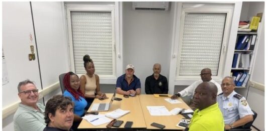 KPSM Vromi and contractors participates in coordination meeting on road safety measures for Point Blanche prison project
