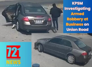 KPSM Investigating Armed Robbery at Business on Union Road