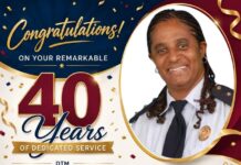 ACTING MINISTER OF JUSTICE HONORS INSPECTOR HELEN ROMEO ON THE OCCASION OF HER 40 YEARS OF DISTINGUISHED SERVICE