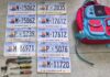 KPSM Recovers Multiple License Plates and Tools During Front Street Control.