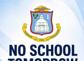 All Schools Closed on Monday August 31 due to Inclement Weather. Country Under Flood Watch