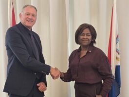 Minister Plenipotentiary Arrindell Discusses Opportunities for Cooperation with Aon