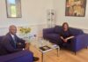 Minister Arrindell Receives Courtesy Visit from Former Governor of Sint Maarten