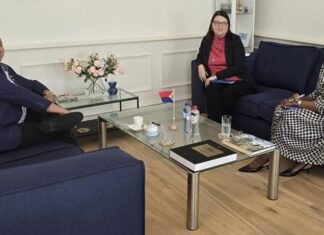 Minister Plenipotentiary Arrindell and Minister of Education Gumbs Discuss Student Engagement and Support