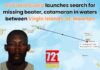 US Coast Guard launches search for missing boater, catamaran in waters between Virgin Islands, St. Maarten