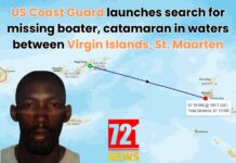 US Coast Guard launches search for missing boater, catamaran in waters between Virgin Islands, St. Maarten