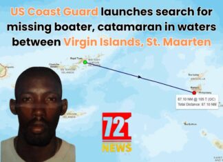 US Coast Guard launches search for missing boater, catamaran in waters between Virgin Islands, St. Maarten