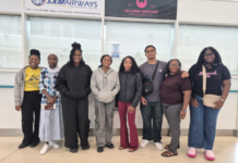 Eight Statia Students Leave for Studies in the Netherlands