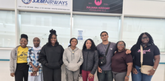 Eight Statia Students Leave for Studies in the Netherlands