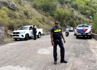 Scooter accident and Scheduled traffic control on Saba and Statia
