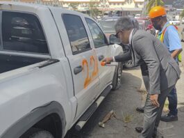 Prime Minister Mercelina Joins Car Wreck Removal Efforts in Cole Bay, Reaffirms Commitment to a Cleaner Sint Maarten