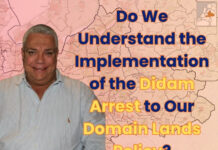Do We Understand the Implementation of the Didam Arrest to Our Domain Lands Policy?