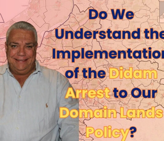 Do We Understand the Implementation of the Didam Arrest to Our Domain Lands Policy?