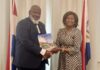 Minister Arrindell Welcomes Curaçao’s Newly Appointed Minister Plenipotentiary