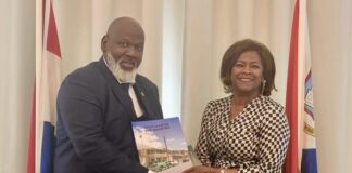 Minister Arrindell Welcomes Curaçao’s Newly Appointed Minister Plenipotentiary