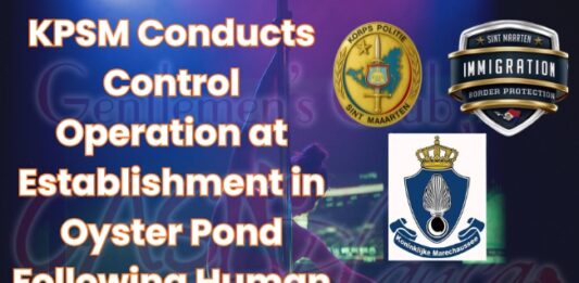 KPSM Conducts Control Operation at Establishment in Oyster Pond Following Human Trafficking Information