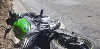 Motorcyclist Seriously Injured in Single-Vehicle Accident