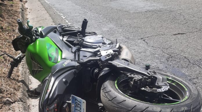 Motorcyclist Seriously Injured in Single-Vehicle Accident