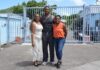 Kalian Sams makes first Statia visit to connect roots and inspire youth
