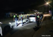 Firearm Confiscated During Nighttime Traffic Control; 25 Vehicles Controlled