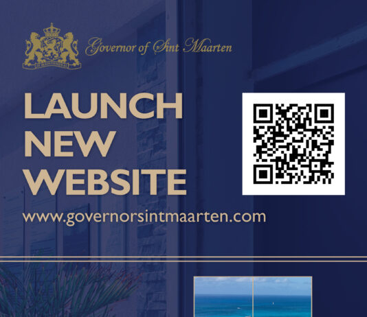 Launch of new website Governor of Sint Maarten