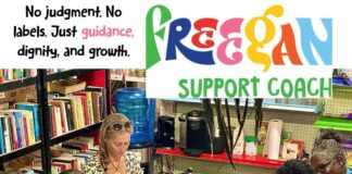 FREEGAN FOUNDATION BRINGS PEOPLE TOGETHER WITH FREE COMMUNITY MORNINGS