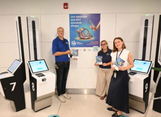 New Awareness Sign Installed at Princess Juliana International Airport by Nature Foundation