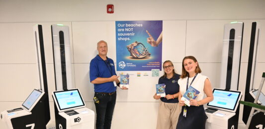 New Awareness Sign Installed at Princess Juliana International Airport by Nature Foundation