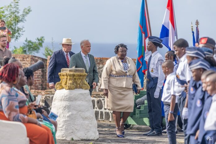 Island Governor Her excellency Alida Francis